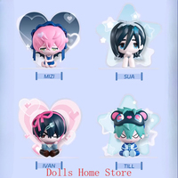 ALIEN STAGE MIZI SUA IVAN TILL LUKA HYUNA Kawaii Cartoon Game Cosplay PVC Figure Blind Box Series Decoration Collection