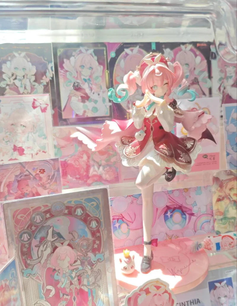 In Stock Genuine Mihoyo Myethos Gift+ Series The Herta: Star Rail Live Ver. Hyacine Model Collectibles Desktop Ornament
