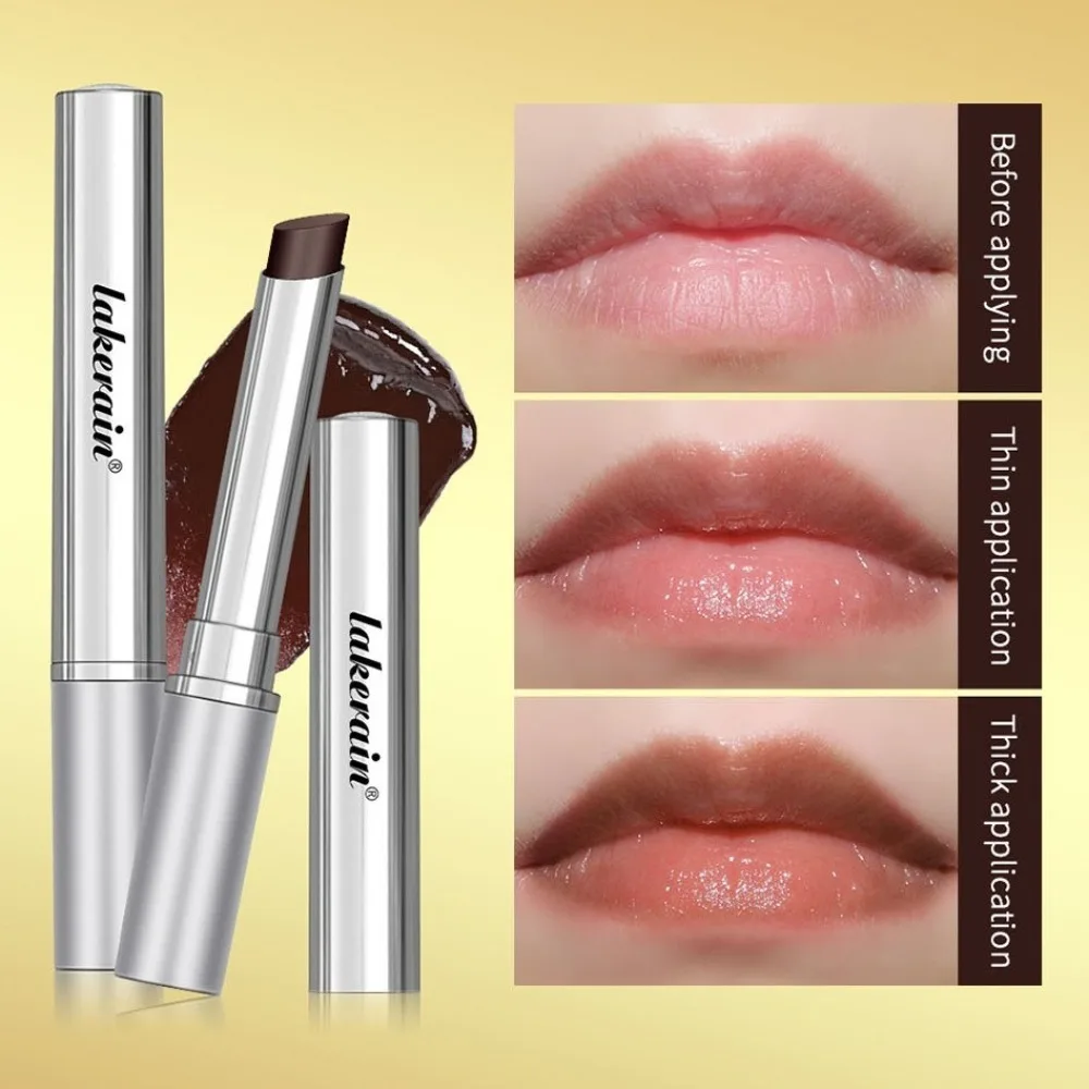 Long Lasting Colored Lip Balm Moisturizing Hydrating Lip Care Cream Non-stick Vitamin E Nourishing Lip Gloss Lip Care