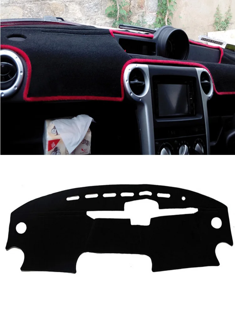 For Toyota BB I NCP31 Z NCP34 2000-2005 Dashmat Dashboard Cover Instrument Panel Insulation Protective Pad Anti-Dirt Ornaments