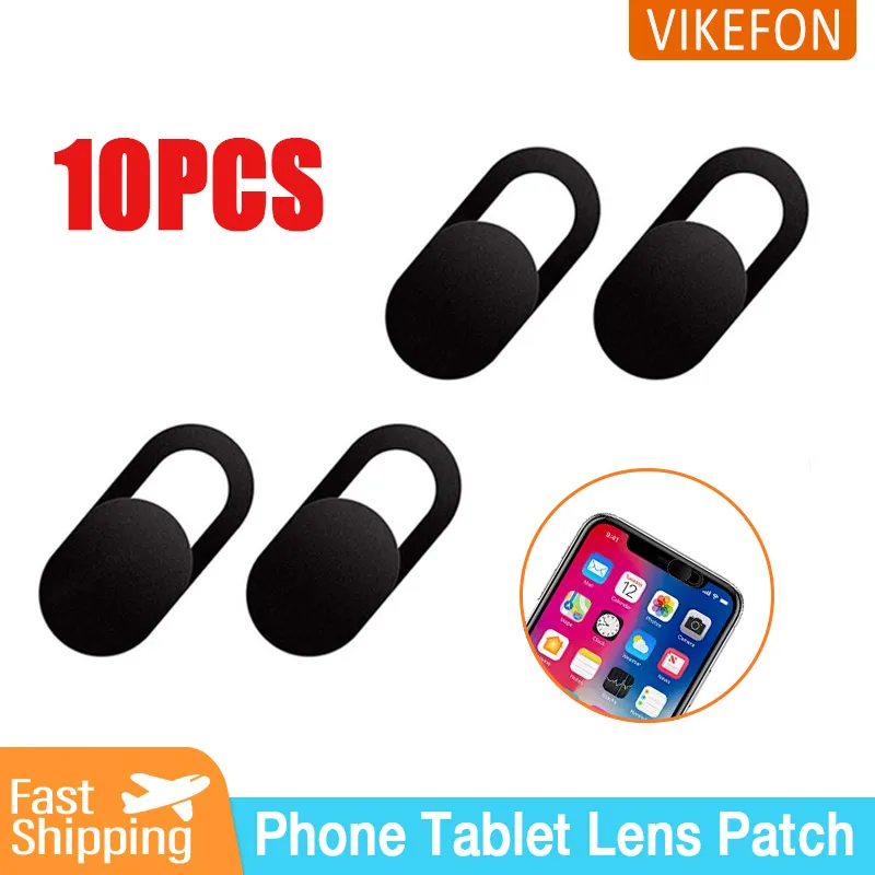 

10PCS Phone Camera Lens Patch Protect Privacy with Shutter Magnet Slider For Smartphone Tablet Laptop Universal Lens Accessories
