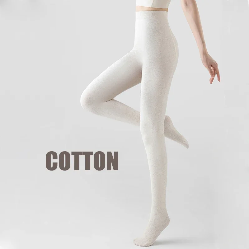 

Winter Women Tights Warm Fleece Lined Pantyhose High Waist Soft Stretchy Comfortable Leggings