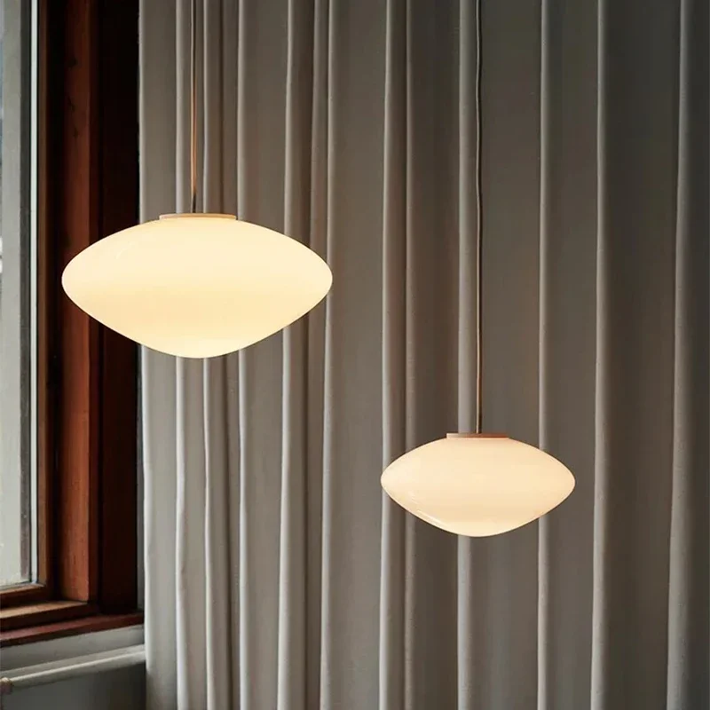 Denmark Designer Glass Suspension Chandelier Modern Kitchen Island Hanging Lamp For Dining Table Restaurant Bar Decor Lighting