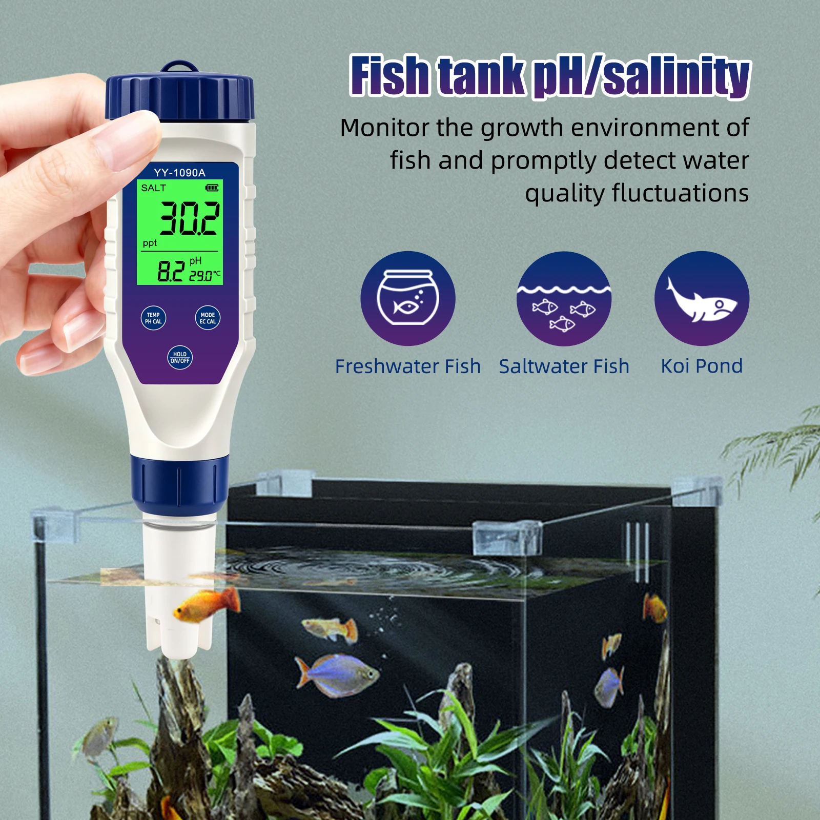 Yieryi, misuratore di qualità  - Ph Meter Digital Water Tester recensione e prezzo
