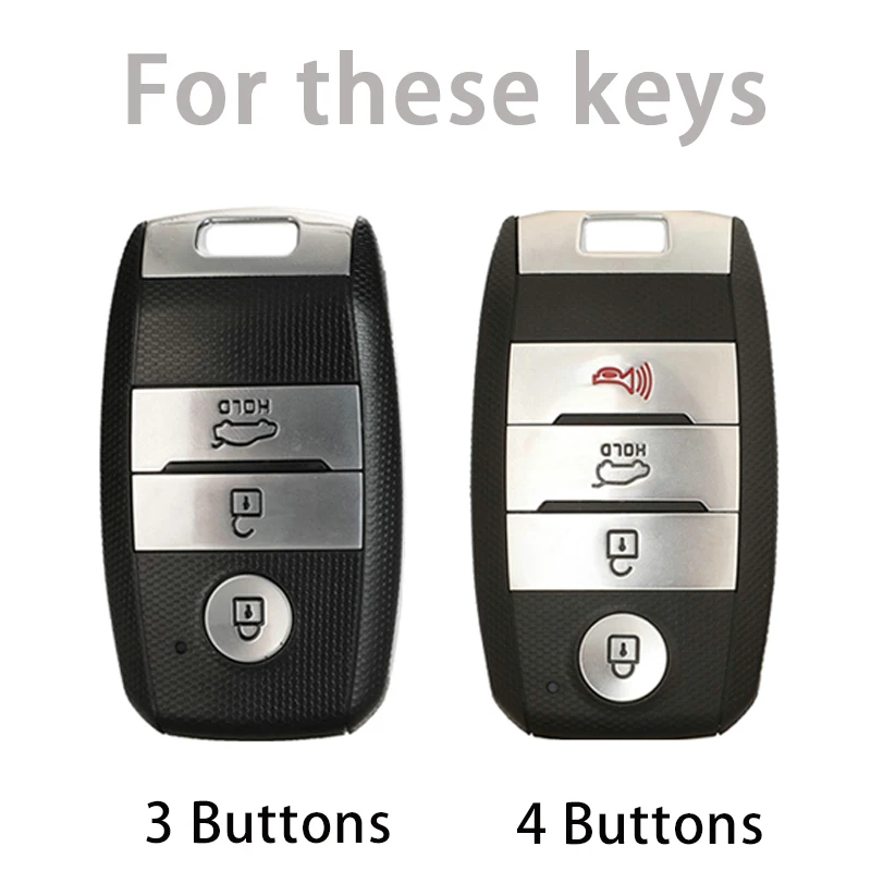 New TPU Car Key Case FOB Cover for Kia Ceed Rio Rio5 Sportage R K3 KX3 K4 K5 Sorento Cerato Optima 2015 2016 2017 Keychain