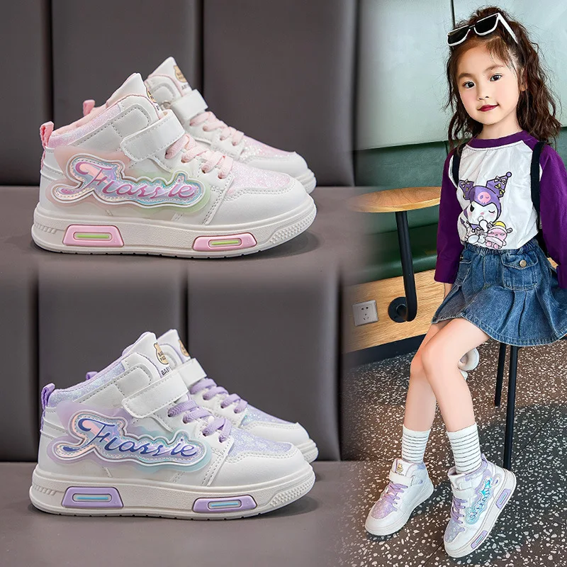 

Zapatos Niña, модная обувь для девочек, осень 2023, новые детские кроссовки, простая повседневная обувь для девочек на мягкой подошве, Zapatillas De Mujer