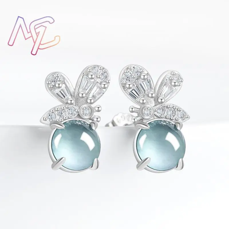 ميانمار الجاديت فراشة أقراط خمر تميمة منحوتة الأحجار الكريمة سحر مجوهرات الأذن مربط الطبيعية البورمية اليشم محظوظ #3