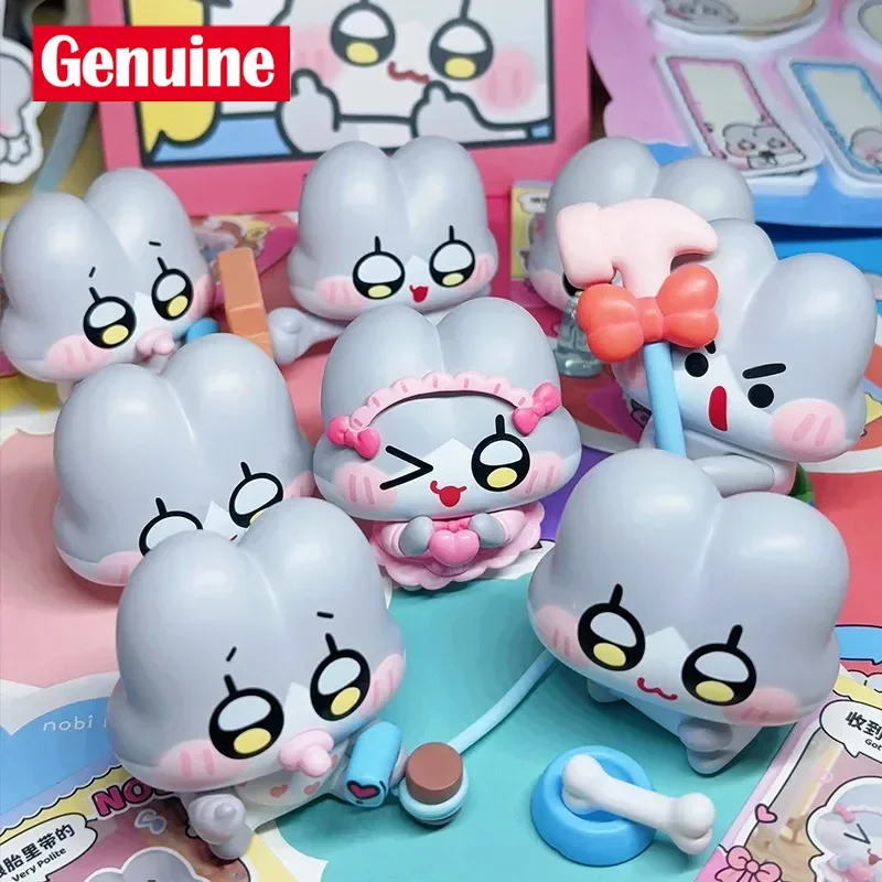 

Plzdot Authentic Nobi Rabbit Life Is C8mini Series Blind Box Cute Toy Doll Desktop Decoration Birthday Gift For Girls Festival