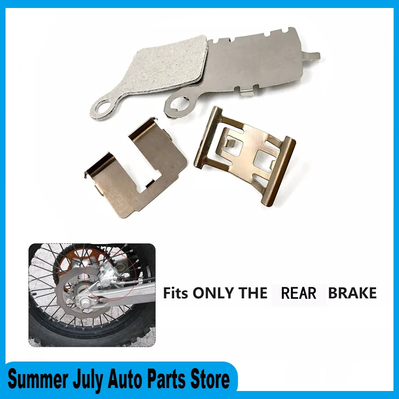 

Rear Brake Caliper Retaining Spring Pads Clip Set #54813018000 For KTM SX SXF XC XCF Tail Light Lamp Wiring Looms Motorcycle