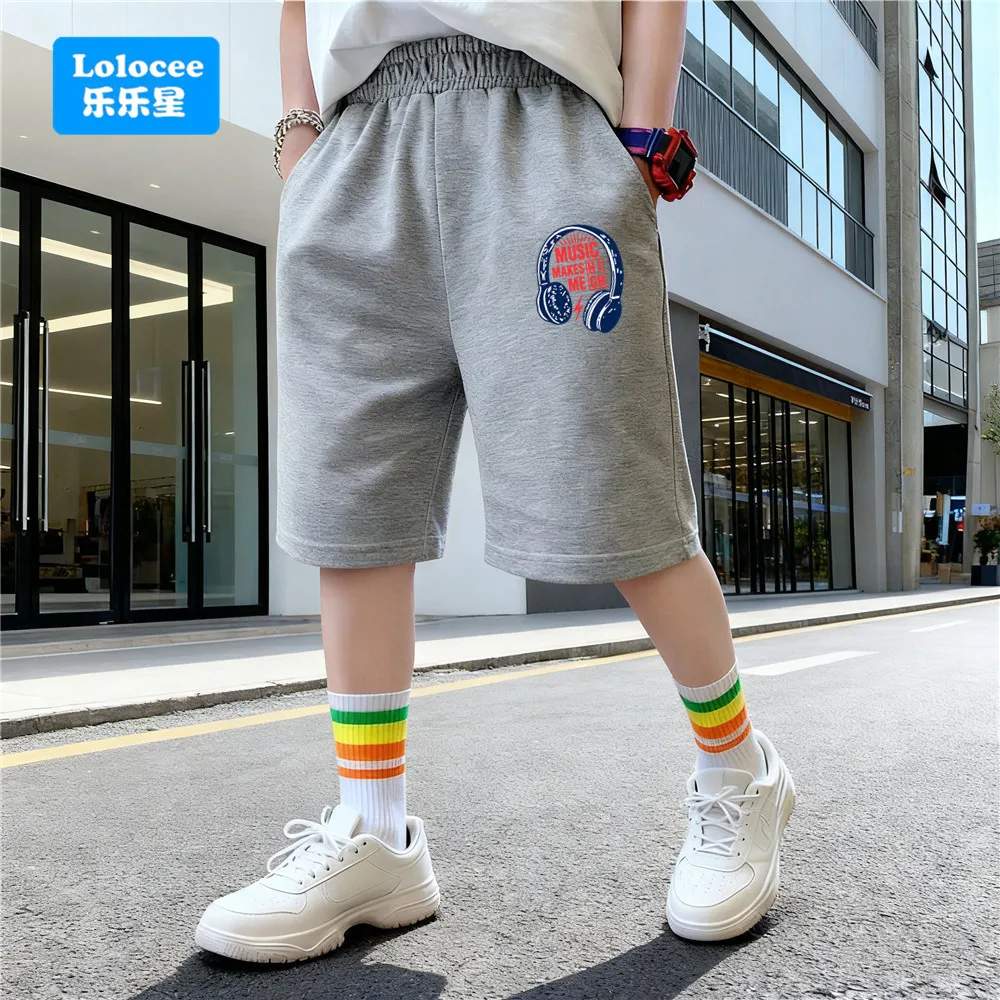3-14years Jungen Sommer Shorts Kinder Kurze Sport Baumwolle Jogginghose Jugend Jungen Knielange Hosen Teenager Sport Shorts EJCK1