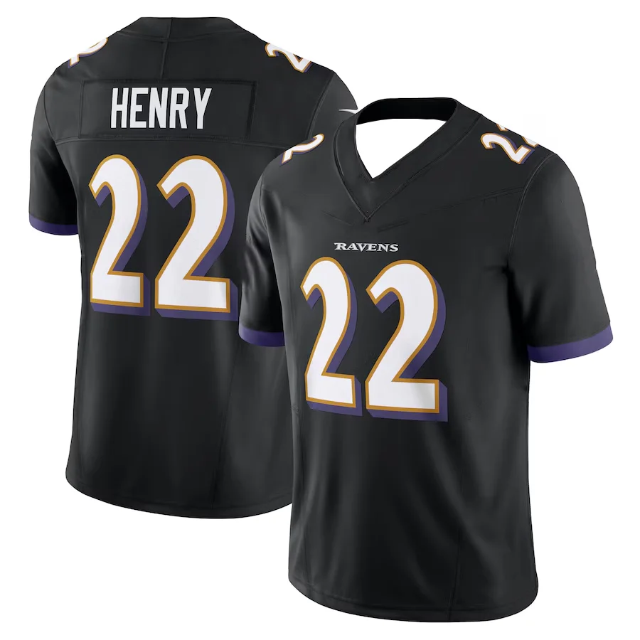 New Arrival T Shirt USA Rugby Jersey NO22 Henry Men Clothing American Football Shirt Trend Classic Training Uniform Jersey 24 25