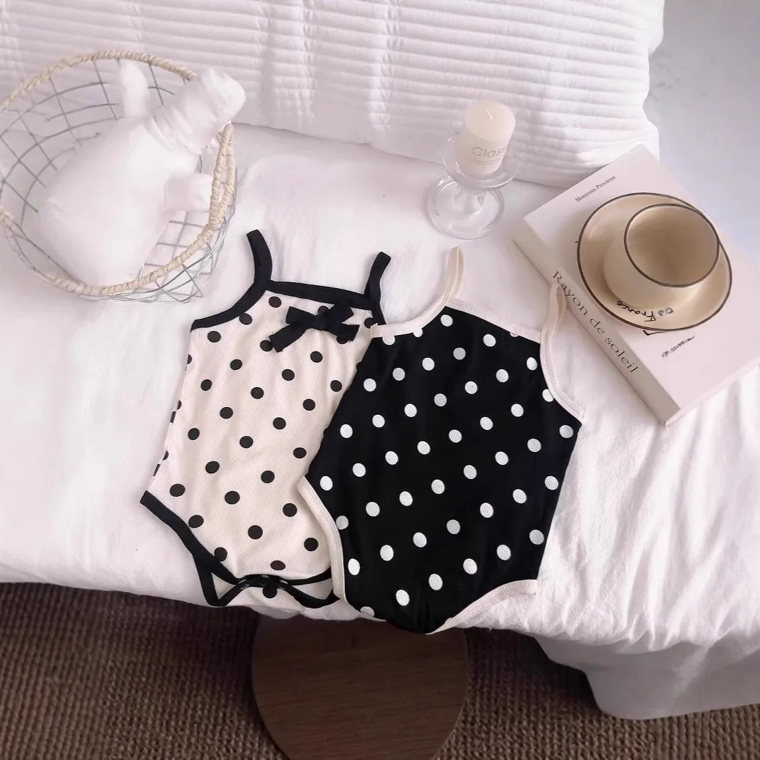 

Baby girl's suspenders sleeveless summer babies' jumpsuit vest Harbin thin cute summer clothes