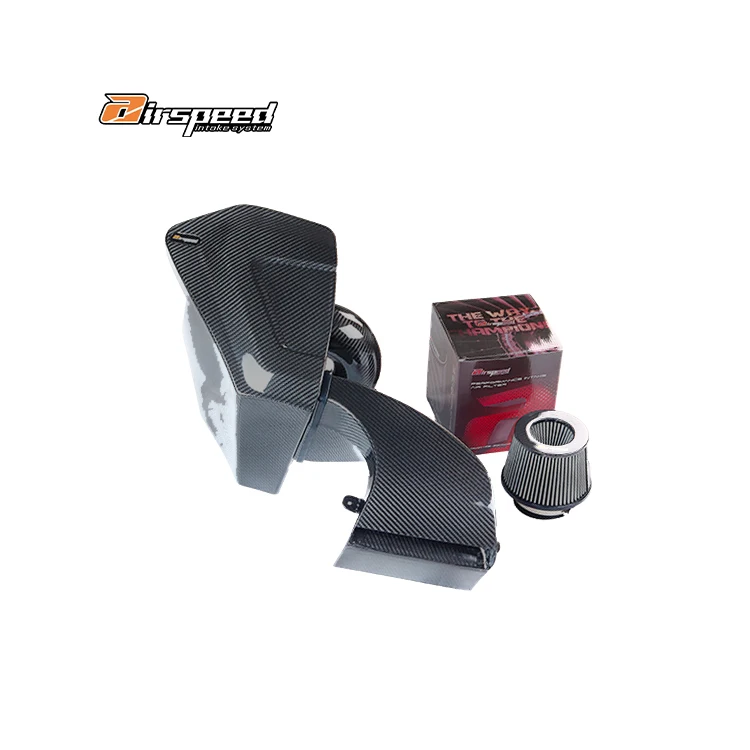 

2025 NEW Neat and Clear Surface Texture 100% Dry Carbon Fiber Cold Air Intake System For AUDI Q5 B9 2.0T