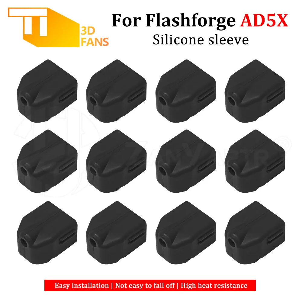 3D Printer Hotend Silicone Socks Protective Sleeve for Flashforge AD5X Extruder Parts