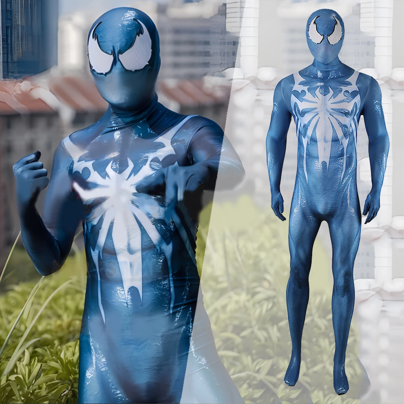 

Insomniac Spider 2 Venom Cosplay Costume Superhero 3D Printed Spandex Disfraces Venom Bodysuits Zentai Outfits Halloween Costume