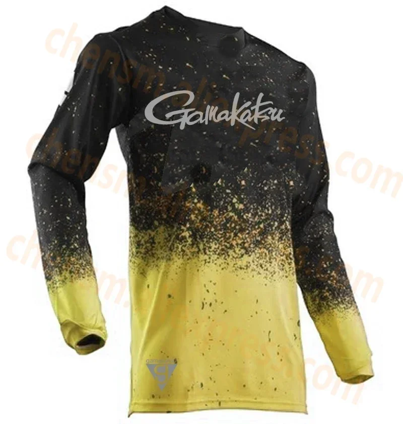 Gamakatsu الرجال الملابس سامسونج طويلة الأكمام واقية من الشمس المضادة للأشعة فوق البنفسجية تنفس معطف الصيف قميص لصيد السمك حجم XS-5XL سترة #2