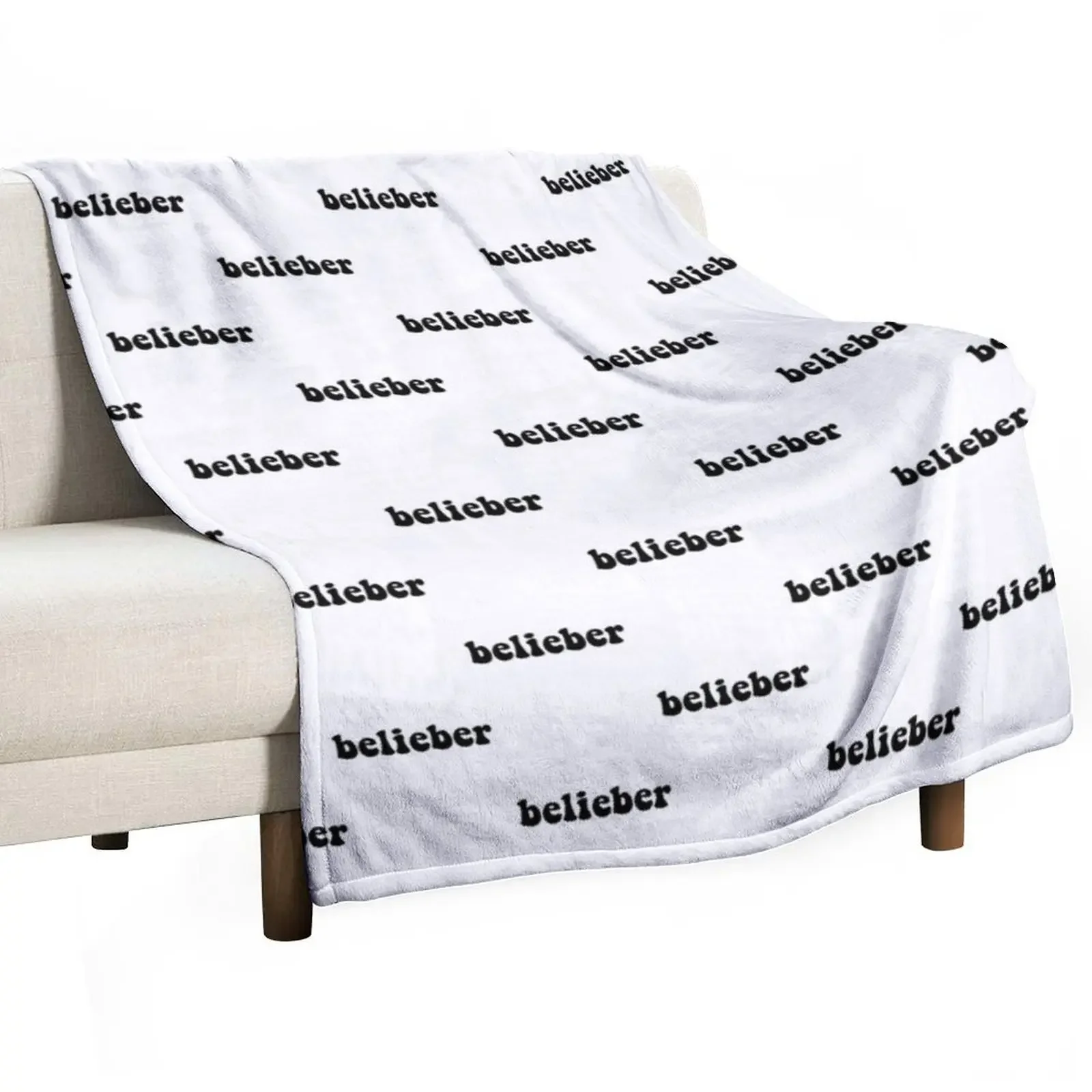 

belieber Throw Blanket Decorative Sofa Furrys For Baby Blankets