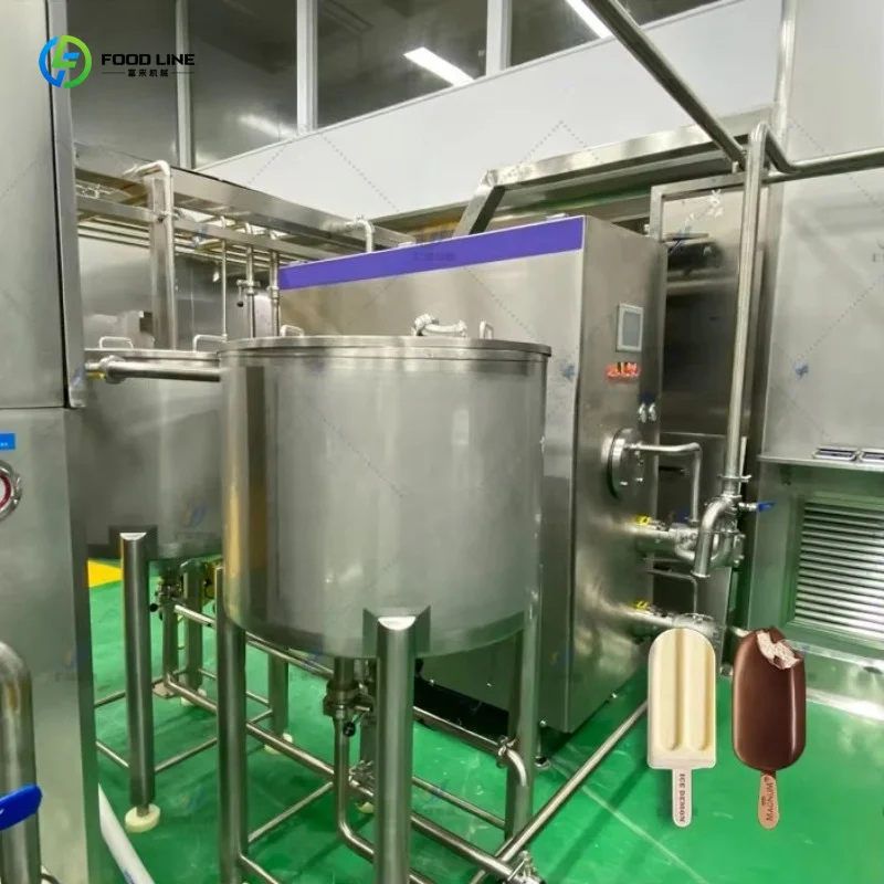 Multi-spec Adjustable Industrial Stick Ice Cream Production Line Sugar Popsicle Making Machine From Dairy Machinery Factory