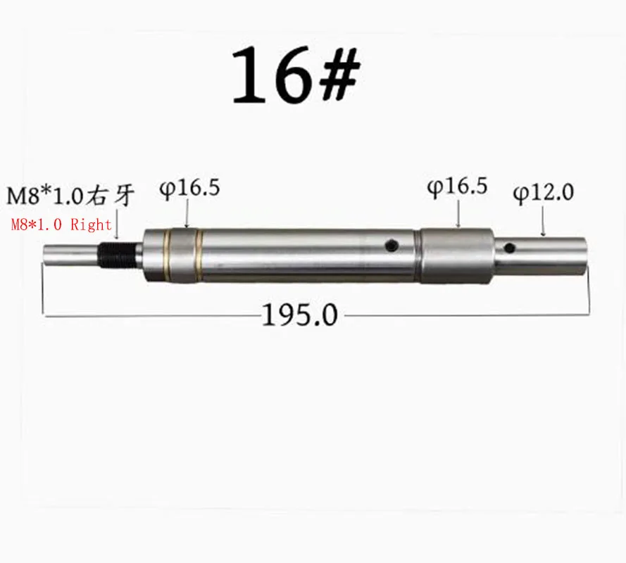 

For IEMCA 16# D23.5 Revolving tip rotary joint M10x1.0mm Right Thread Automatic Bar Feeder Parts