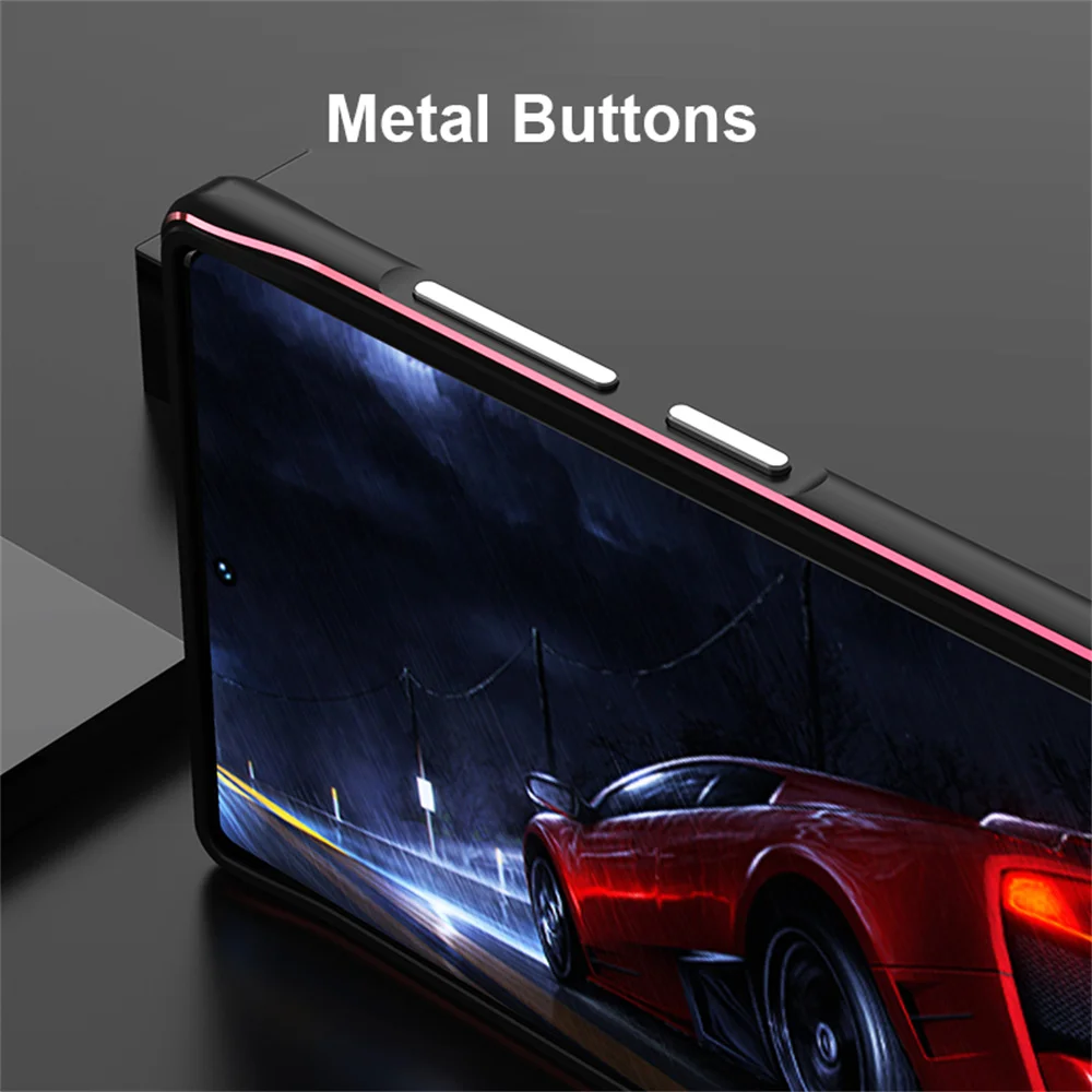 Dropshipping Metal Frame Ultra Light Metal Bumper Case For Samsung Galaxy S22 S22+ S22 Ultra Case Luxury Aluninum Cover Case