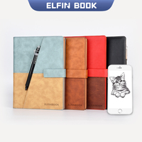 Elfin book X Endless Smart Paper Notebook Repeatable Scratchable App Backup Office Business Notebook Student Record Memo Notepad