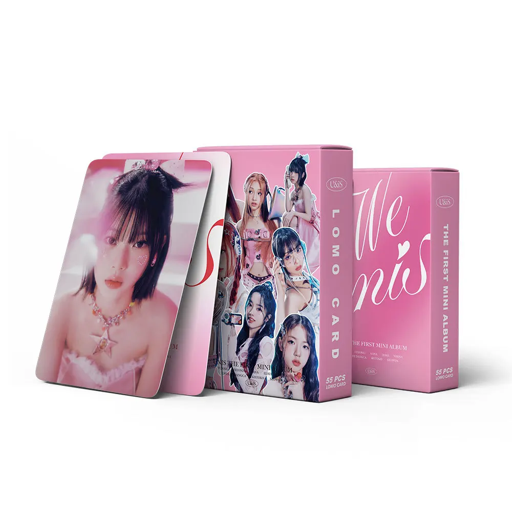 Imagem -03 - Unis Idol Album Lomo Cards Novo Álbum we Unis hd Impresso Photocards Hyeonju Yunha Dangca Seowon Anna Presente para Fãs 55 Pcs por Conjunto