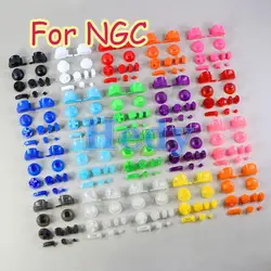 1set Full set L R ABXY Z Keypads Buttons With 3D Thumbsticks Caps For GameCube For NGC D Pads Power ON OFF Buttons