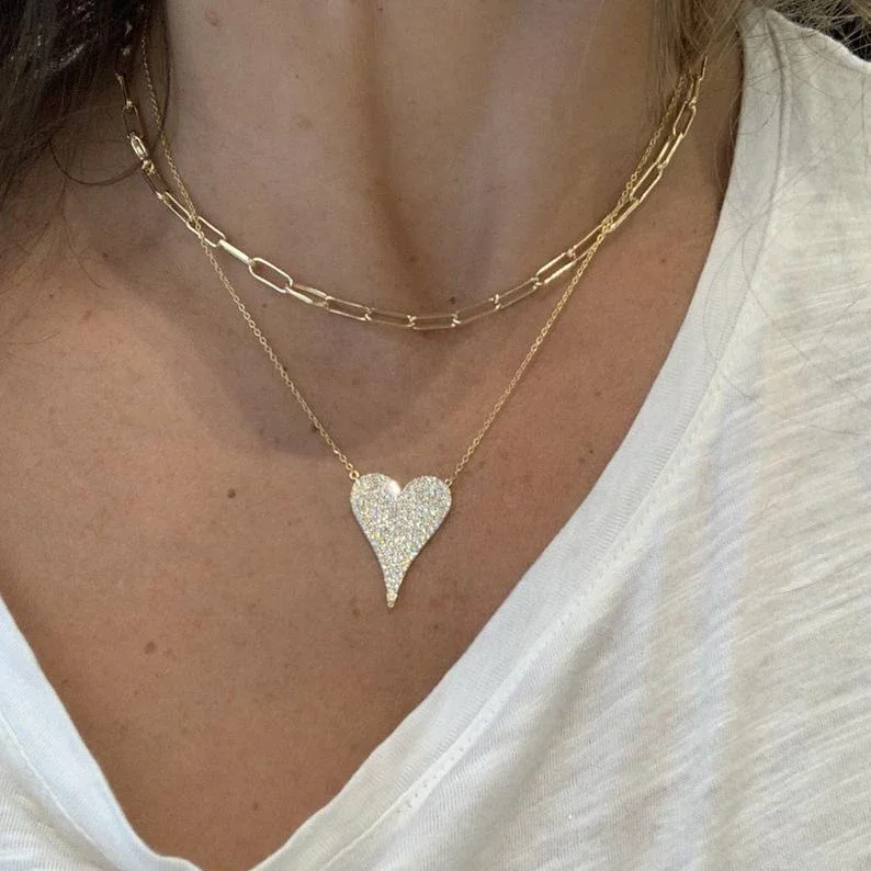 2025 جديد بسيط 925 فضة مربع ربط سلسلة القلائد للنساء كلاسيكي خاتم هدايا مجوهرات أنيقة #3