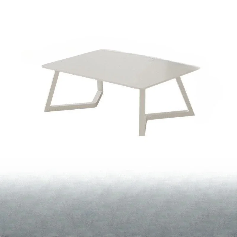 

Cream style coffee table, living room slate home light luxury simple modern marble table
