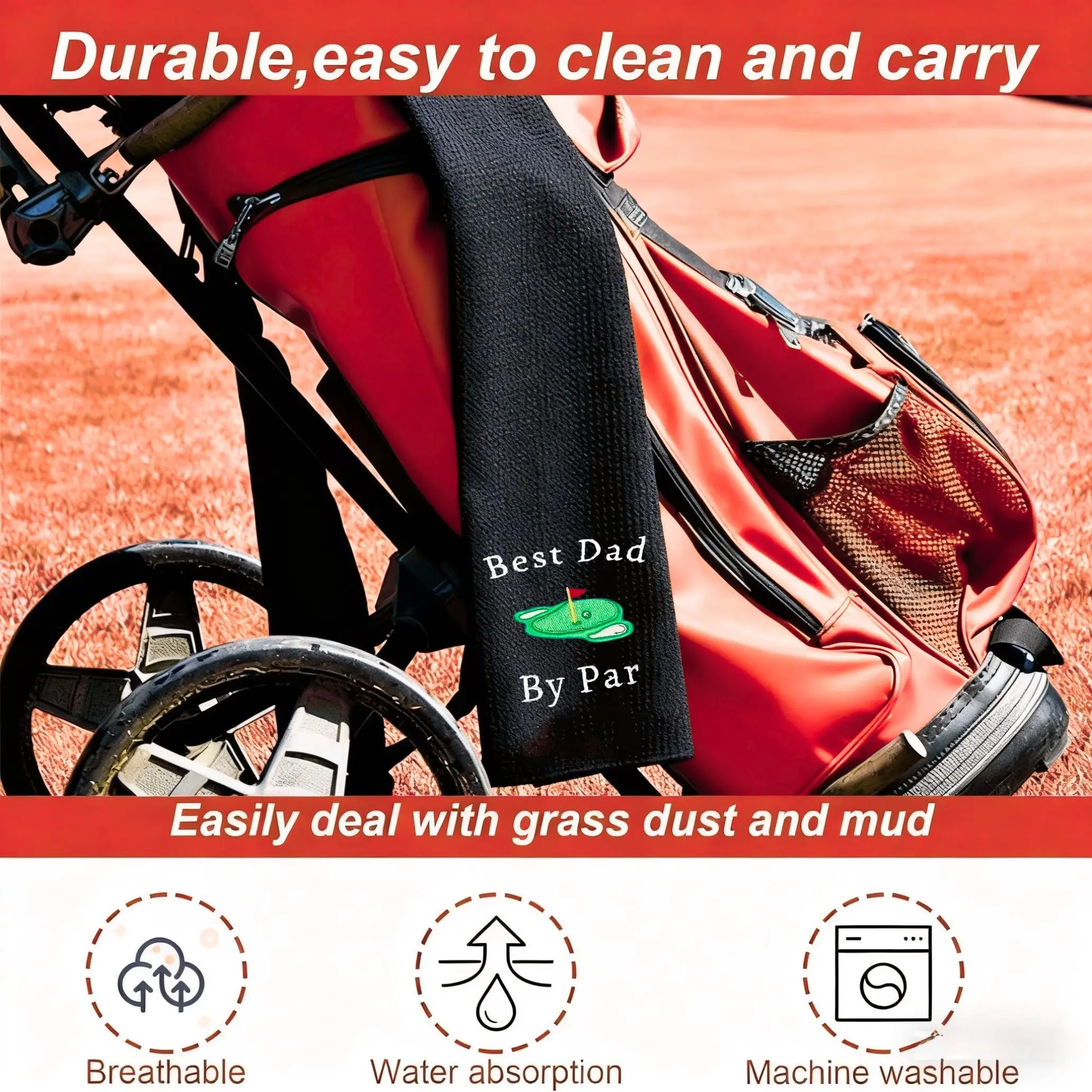 Handuk Golf Premium Microfiber - Men'S Accessories Premium ulasan dan harga