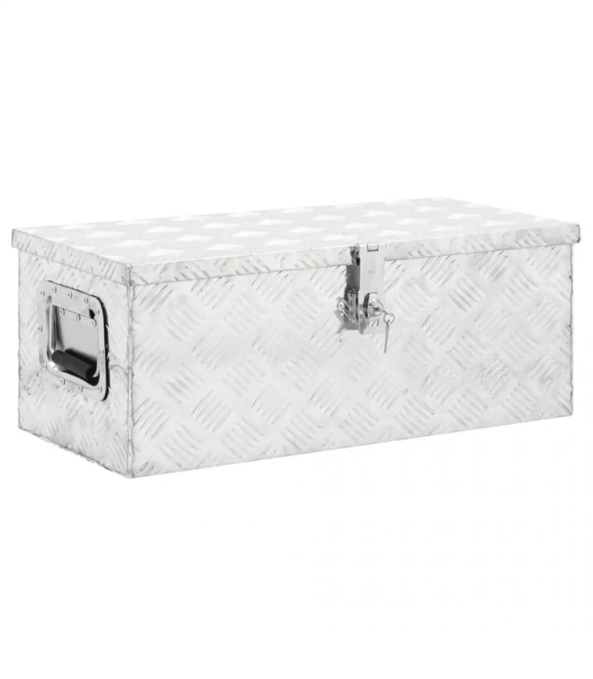 70x31x27 cm silver aluminum storage box tool boxes