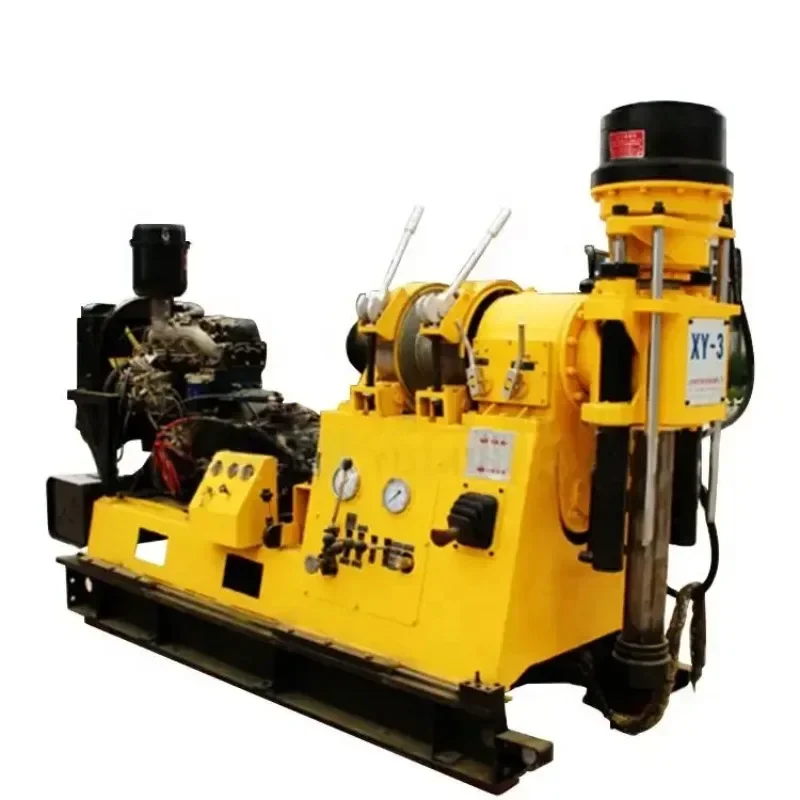 100m-300m Mini Portable Water Well Drilling Rig Mine Drilling Machine Small Core Borehole Water Well Drilling Rig