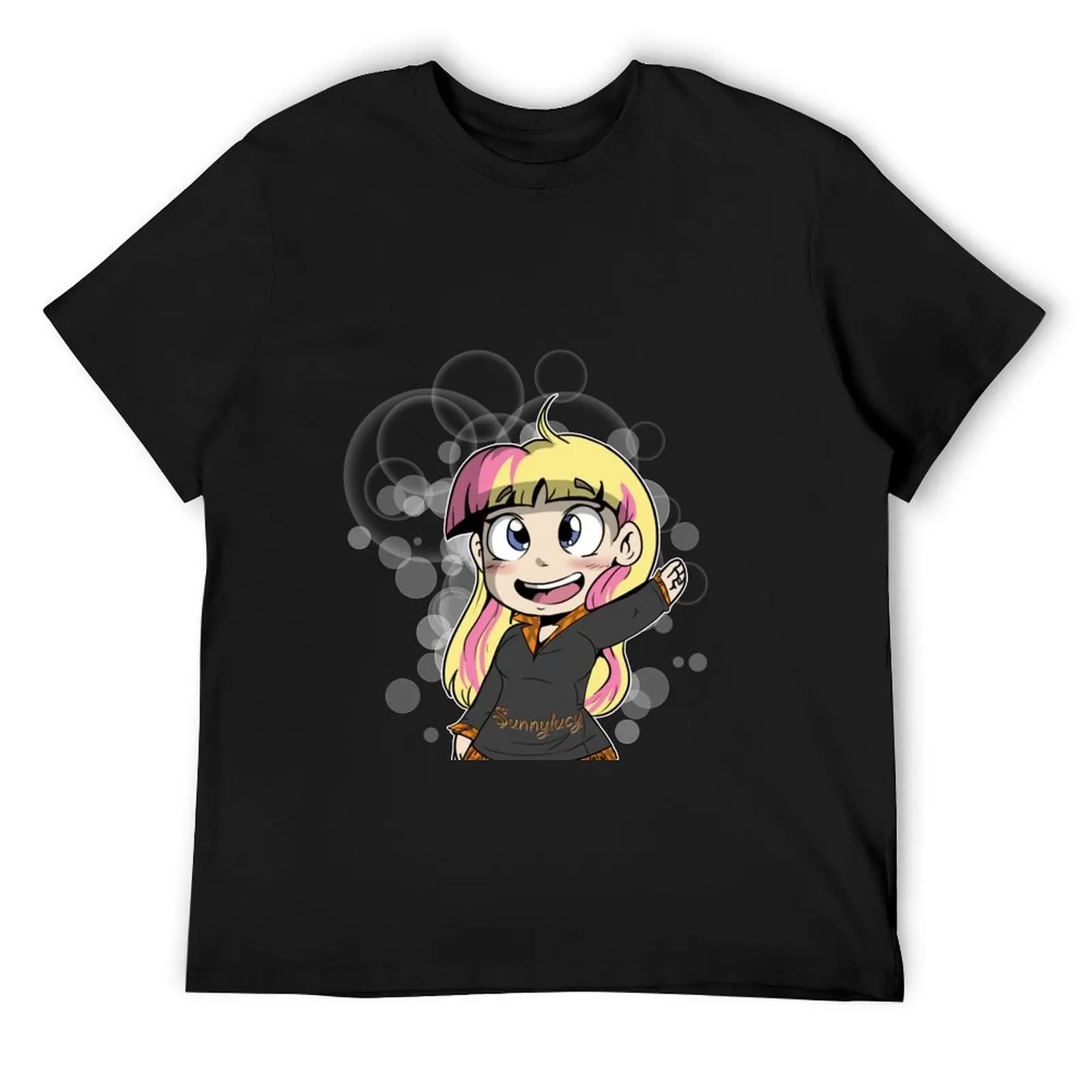 

Sunnylucy Merch T-Shirt essential t shirt blacks mens plain t shirts