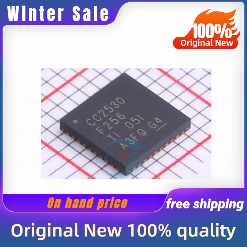 

5PCS New original CC2530F256RHAR CC2530F256 QFN40 quality goods