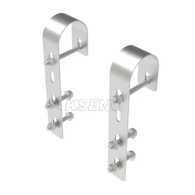 China Supplier  Solar Hook Balcony Solar Mounting Accessories Balcony Hook Panel Support for Solar Pv