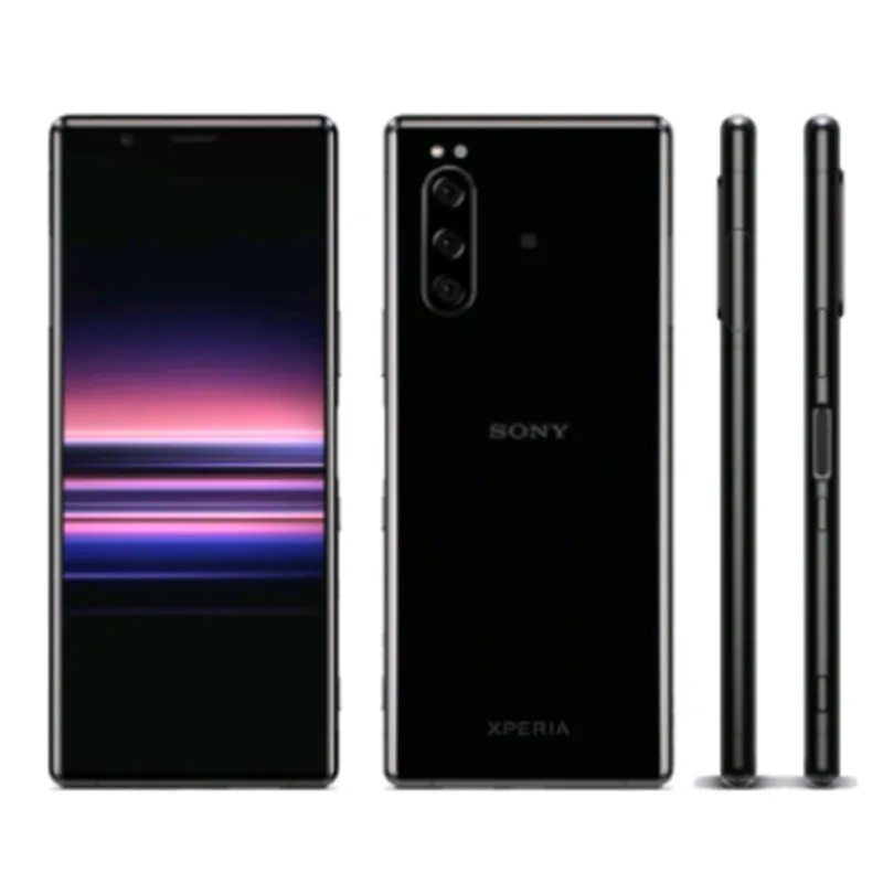 هاتف Sony Xperia 5 غير مقفول J8210 J9210 النسخة اليابانية 6G 64GB/128GB ROM 12MP 6.1 4G LTE Snapdragon 855 NFC الذكي الأصلي #5