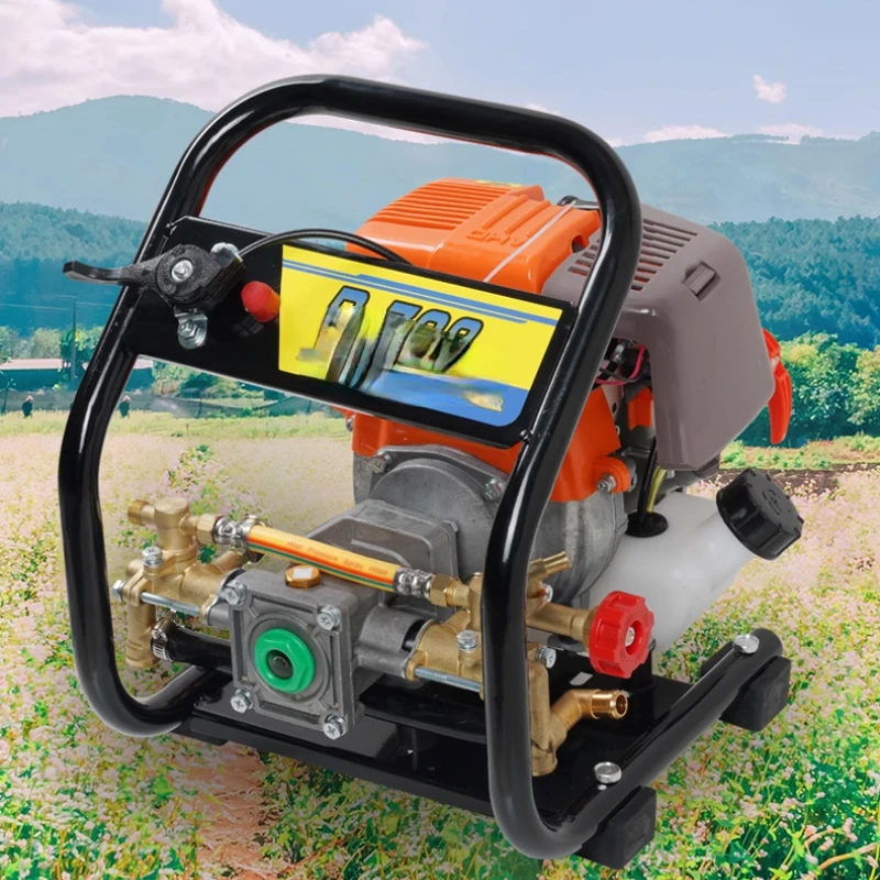 60L power trolley 140F 139F four stroke gasoline agricultural high-pressure spray garden fruit tree disinfection washing pump sp