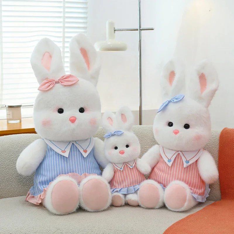 

Kawaii Plush Toy Stuffed Doll Nini Rabbit Cute Princess Rabbit For Kids Birthday Present Soft Cuddly Bedtime Companion Plush Pil