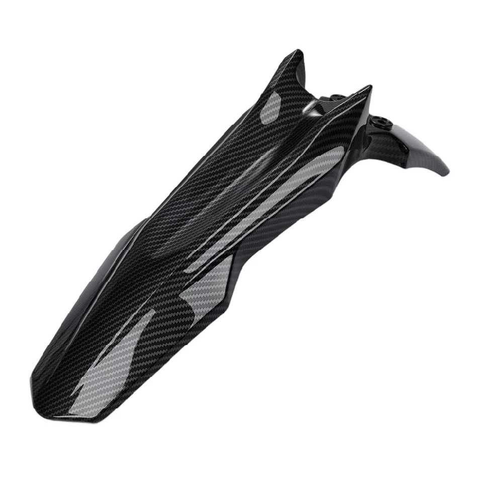 For Surron UltraBee Front Fender Mudguard Splash Shield Plastic Carbon Fiber Texture Motorcycle Custom Fairing