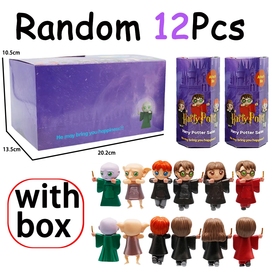 

New Styles Sonny Angel My Harry Potters Blind Box 12pcs Set Handmade Anime Cartoon Doll Desktop Decoration Birthday Gift