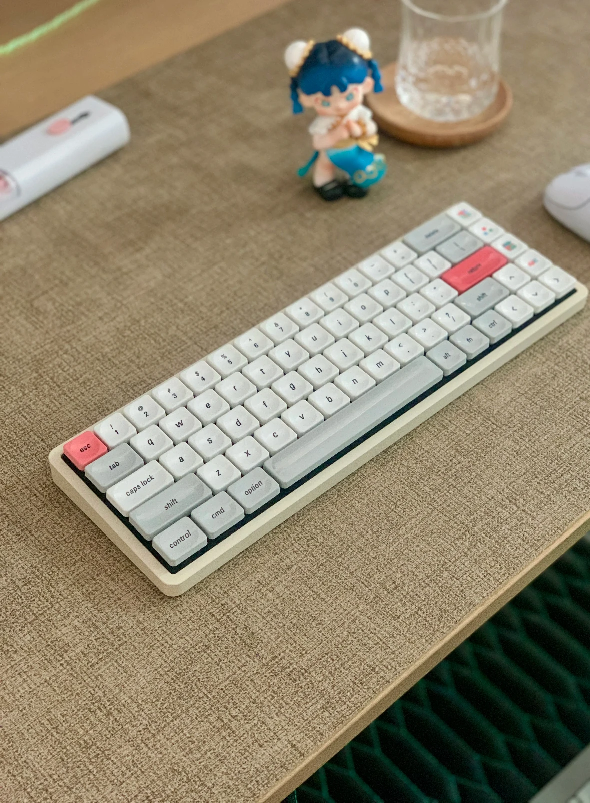 Sense of Sight Theme Keycaps PBT Sublimation Low Shaft Keycaps Retro Style