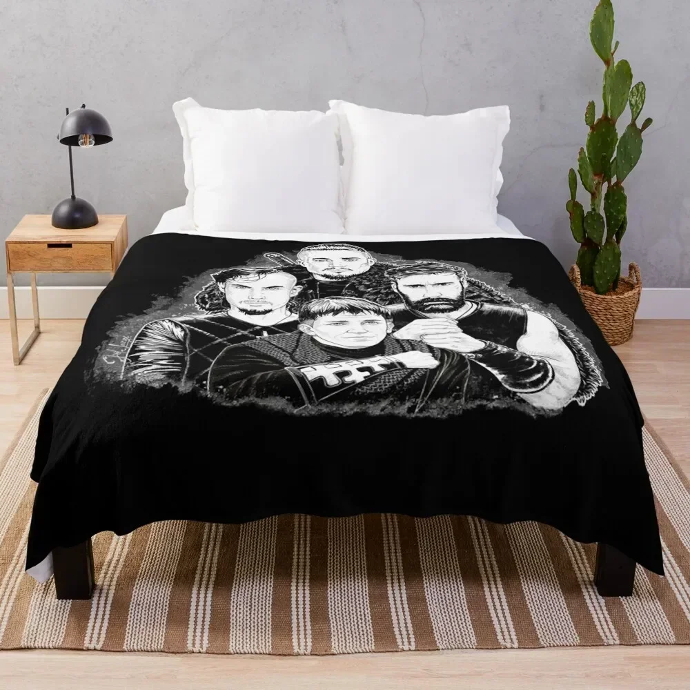 

Mens Womens The Last In Kingdom Portraits Gifts Movie Fans Throw Blanket Soft Warm Blanket Gift for Grandparents