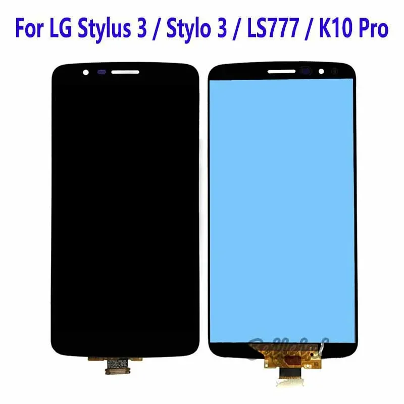 For LG Stylus 3 M400F M400DK K400DY K10 Pro M430 L83BL MP450 LCD Display Touch Screen Digitizer Assembly For LG Stylo 3 LS777