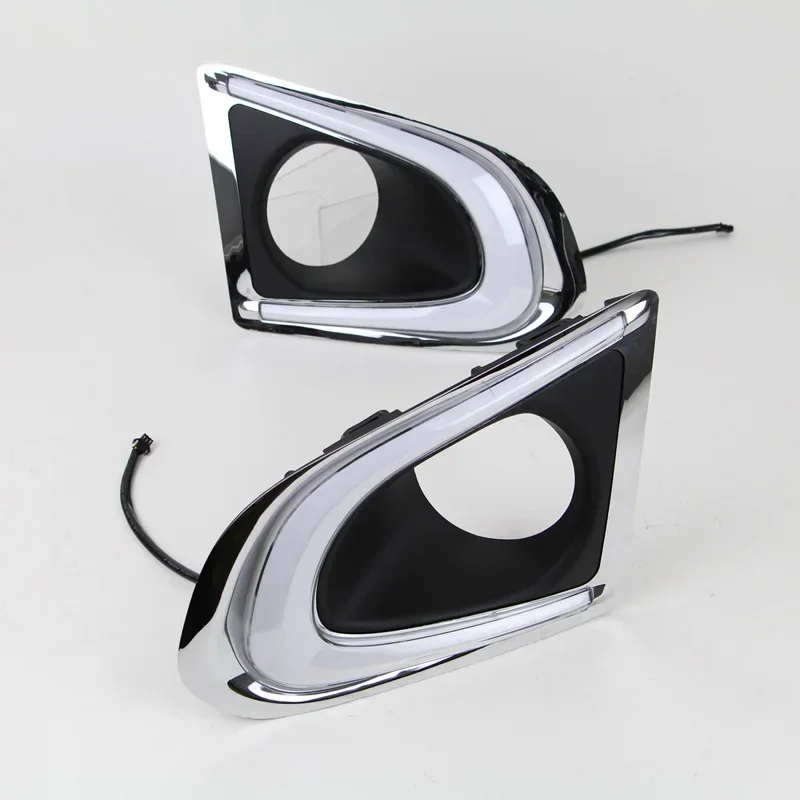 

Car Accessory For Chevrolet Trax 2014 2015 2016 LED DRL Daytime Running Light Turn Signal Headlight Bumper Lamp Daylights