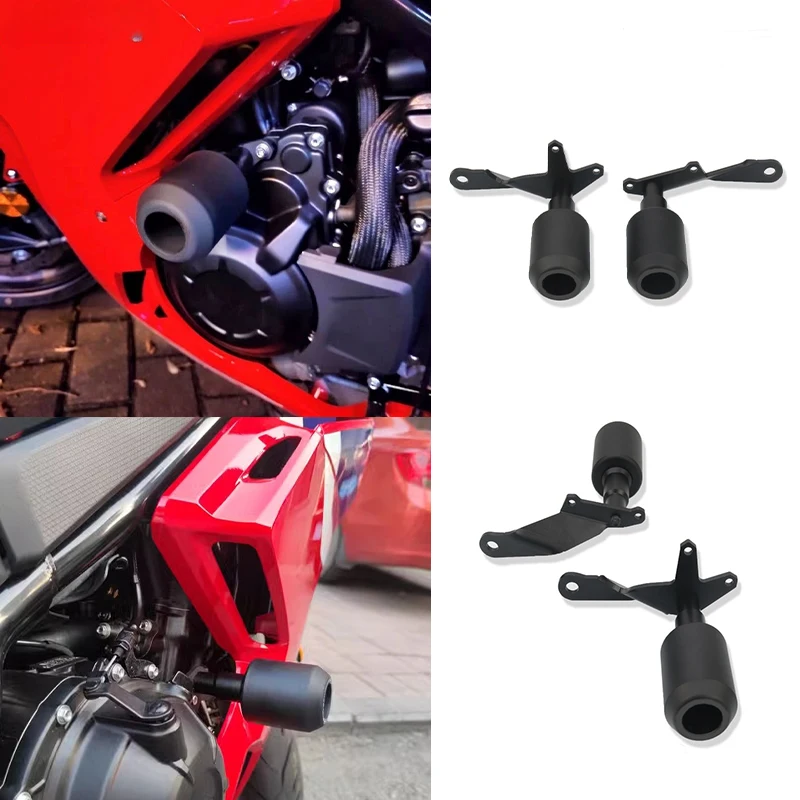

Motorcycle Falling Protection Frame Slider Fairing Guard Crash Pad Protector Fit For NEW CBR400R 2022-2025 CBR500R 2020-2024