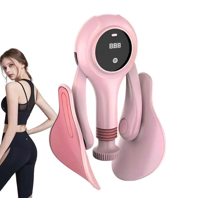 Inner Thigh Training Adjustable Pelvic Floor Toner Inner Thigh Trimmer With Counter Home Gym Workout Equipment For Thighs Arms