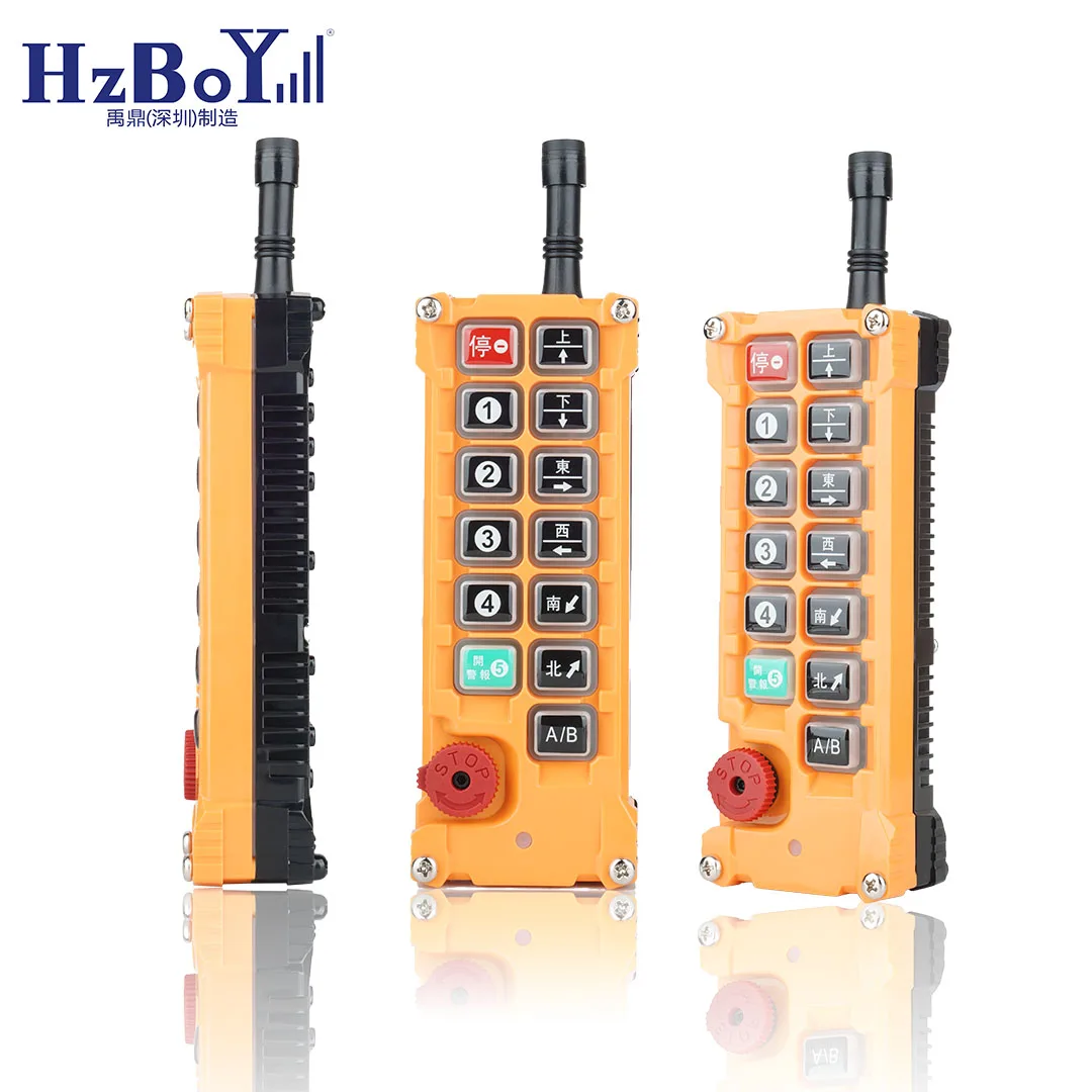 F23-BBE 433Mhz Industrial Hydraulic Radio Wireless Crane Remote Control And Receiver