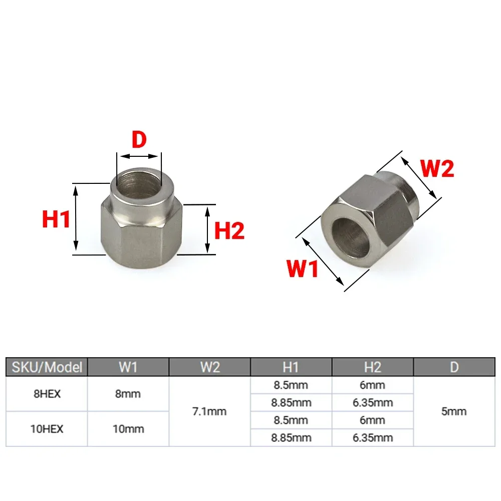 20pcs/lot Openbuilds Eccentric Spacer V Wheel Eccentric Column isolation Screw nut 6mm/6.35mm for V-Slot Rail 3D Printer parts