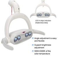 An Adjustable Dental LED Cold Light Dental Chair Operates An Oral (22 Mm) Dental Sensor Light