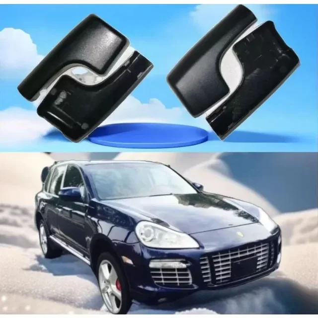 Nowa, wysokiej jakości osłona ramienia wycieraczki przedniej szyby do Porsche Cayenne Lewo-Prawo Fotel kierowcy 2003-2010 Części zamienne do samochodów